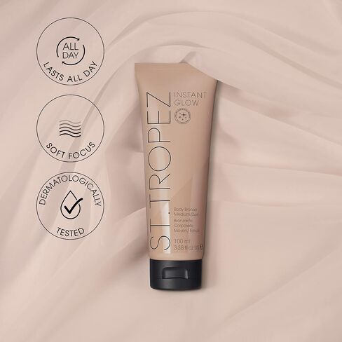 St. Tropez Instant Glow Face & Body Bronzer Makeup 100ml, 3.38 fl. oz. in Kuwait