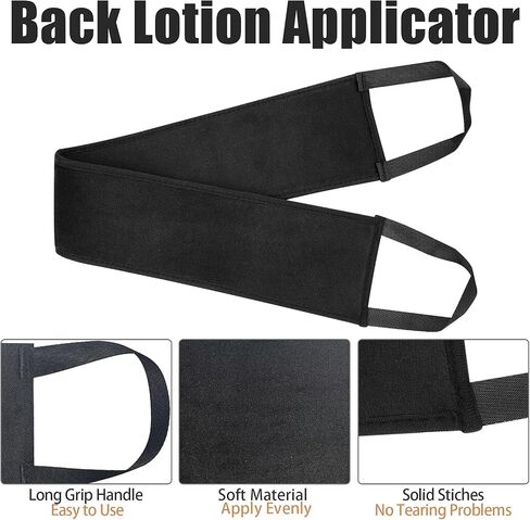 stusgo Self Tanning Mitt Applicator، قفاز دباغة مع معصم مرن، قضيب خلفي للتسمير بدون شمس لظهرك، ناعم، خالي من الخطوط، من أجل تسمير البشرة الذاتي بدون شمس، غسول، موس in Saudi Arabia