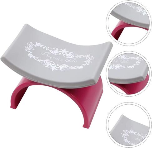 مسند ذراع للأظافر من Beaupretty، وسادة يد للعناية بالأظافر على شكل حرف U وسادة احترافية لراحة الأظافر وطاولة مكتب وأداة مانيكير، أحمر in Kuwait