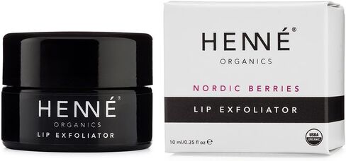 Henné Organics Lip Exfoliator - Natural and Organic Sugar Scrub - Lavender Mint in Kuwait