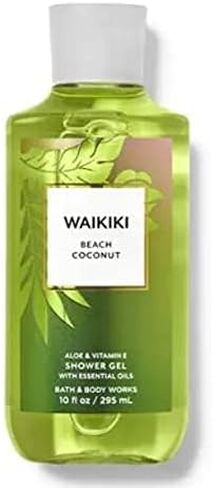 Bath and Body Works 2 Pack Waikiki Beach Coconut Shower Gel 10 Oz. in Saudi Arabia