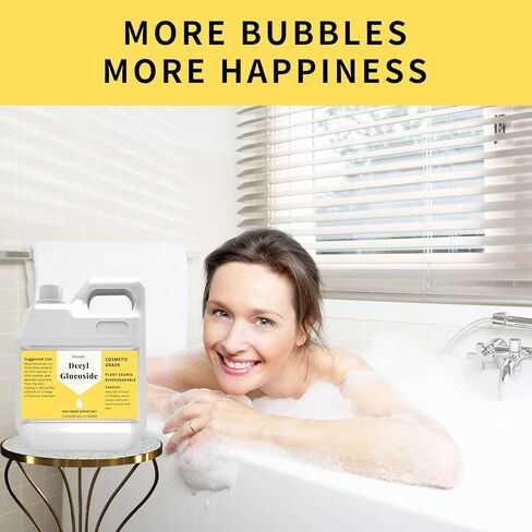 38.4 أونصة من مادة ديسيل غلوكوزيد الطبيعية، درجة مستحضرات التجميل، لطيفة على البشرة، فقاعات مذهلة (تتبلور بسهولة في درجات حرارة منخفضة، وتذوب في سائل أصفر فاتح عند تسخينها في محلول مائي) in Kuwait