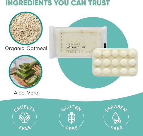 1-Shoppe All-in-Kit Diversified Hospitality Body Bar Soap, Travel Size Hotel Amenities, 1.75 oz (Case of 100) in Saudi Arabia