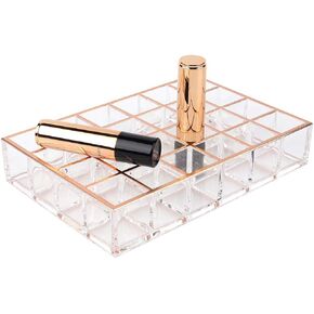 منظم حامل أحمر الشفاه من موسي لايف ML03، 24 مساحة، ذهبي وردي، سلسلة مون لايت in Kuwait