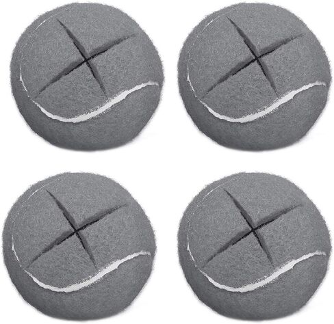 URBEST 4PCS Precut Walker Tennis Balls for Furniture Legs and Floor Protection… in Saudi Arabia