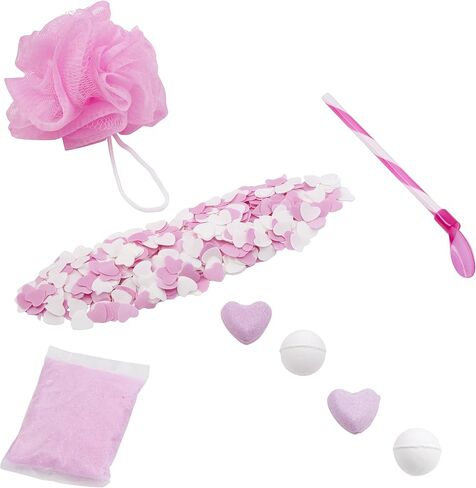 Alex Spa Bathaccino (2 Pack), Pink and Purple Kids Bath Bombs & Confetti in Saudi Arabia