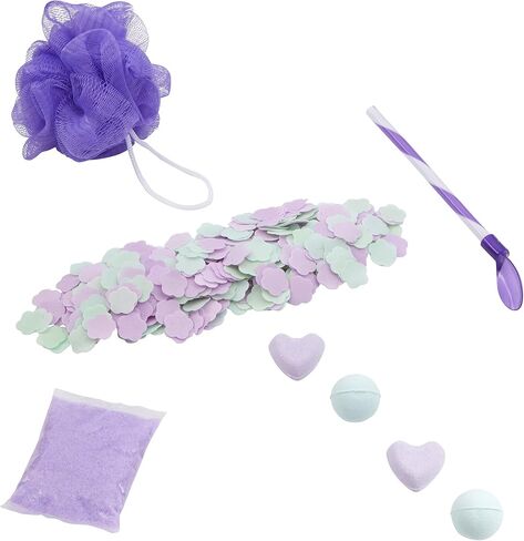 Alex Spa Bathaccino (2 Pack), Pink and Purple Kids Bath Bombs & Confetti in Saudi Arabia