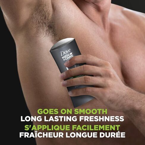 قلم مزيل العرق دوف مين + كير للرجال خالٍ من الألومنيوم ومزيل العرق برائحة الليمون + المريمية مرطب نباتي مشتق طبيعيًا 73 جرام in Kuwait