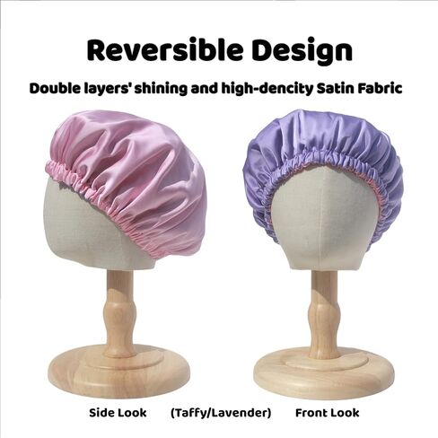 AKISS Baby Infant Newborn Toddler Satin Silk Hair Bonnet Cap for Sleeping 0-3 0-6 3-6 6-12 Months 1-2 1-3 Years in Saudi Arabia
