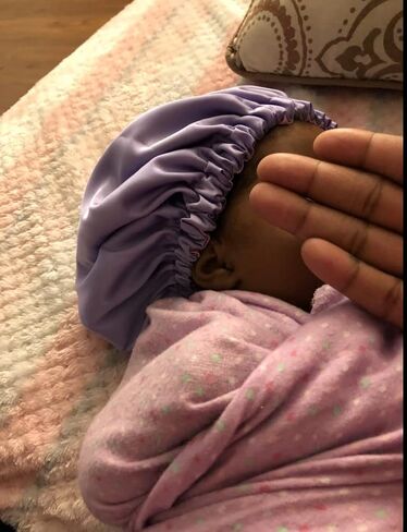 AKISS Baby Infant Newborn Toddler Satin Silk Hair Bonnet Cap for Sleeping 0-3 0-6 3-6 6-12 Months 1-2 1-3 Years in Saudi Arabia