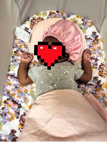 AKISS Baby Infant Newborn Toddler Satin Silk Hair Bonnet Cap for Sleeping 0-3 0-6 3-6 6-12 Months 1-2 1-3 Years in Saudi Arabia