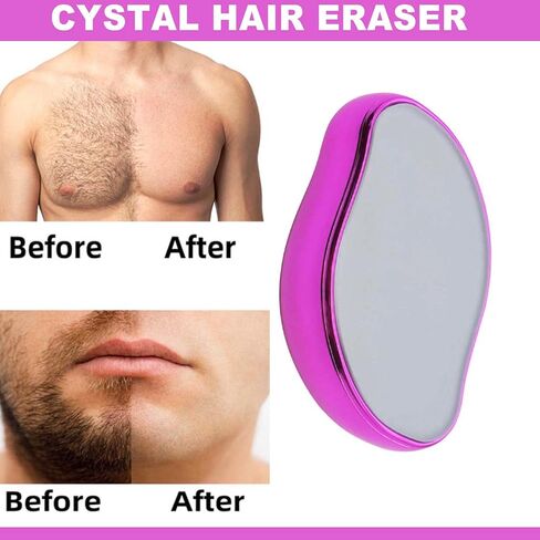 ممحاة شعر كريستالية، مزيل الشعر الكريستالي، اداة ازالة الشعر للذراعين والساقين والظهر in Saudi Arabia
