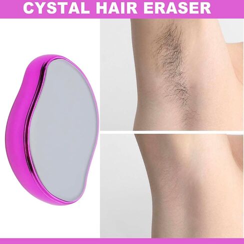 ممحاة شعر كريستالية، مزيل الشعر الكريستالي، اداة ازالة الشعر للذراعين والساقين والظهر in Saudi Arabia