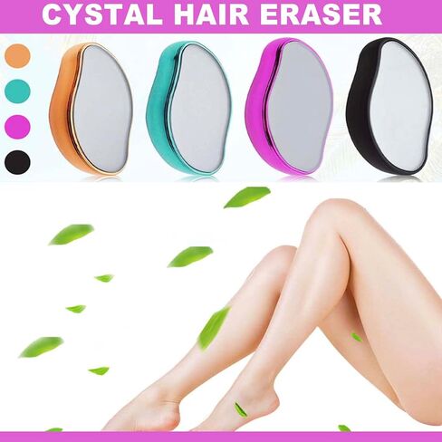 ممحاة شعر كريستالية، مزيل الشعر الكريستالي، اداة ازالة الشعر للذراعين والساقين والظهر in Saudi Arabia