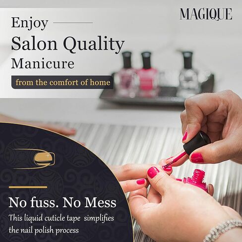 Magique Cuticle Oil Pen & Nail Strengthener - Nail Oil & Nail Guardian Serum - Cuticle Softener Oil Pens with Vitamins A & E - Natural Nails Treatment VitalePen (Bundle: SecondSkin + 2 Pens) in Saudi Arabia