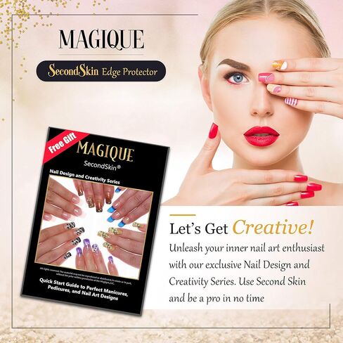 Magique Cuticle Oil Pen & Nail Strengthener - Nail Oil & Nail Guardian Serum - Cuticle Softener Oil Pens with Vitamins A & E - Natural Nails Treatment VitalePen (Bundle: SecondSkin + 2 Pens) in Saudi Arabia