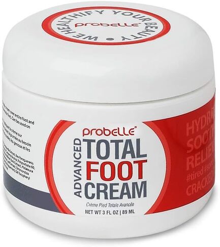 Probelle Advanced Total Foot Cream: Soothes, Hydrates, Rejuvenates Skin For Rough, Dry, Cracked & Sore Feet, 3 Ounces in Kuwait