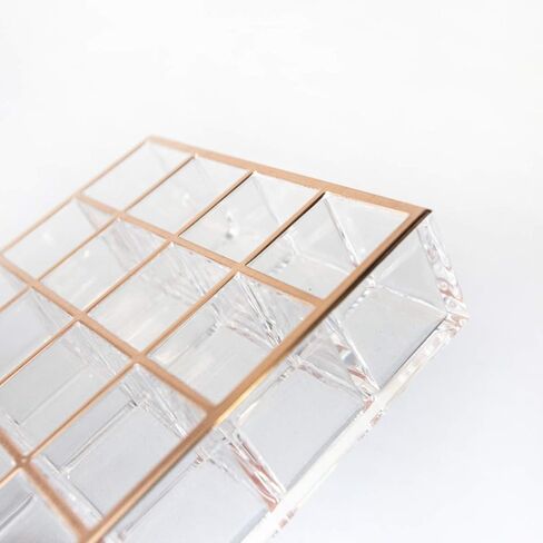 منظم حامل أحمر الشفاه من موسي لايف ML03، 24 مساحة، ذهبي وردي، سلسلة مون لايت in Kuwait