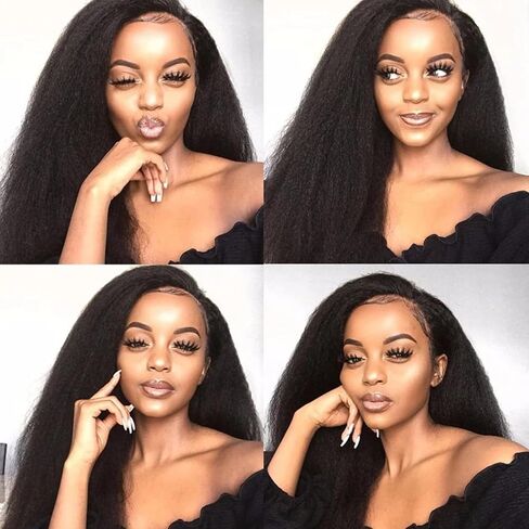 Kinky Straight Bundles Human Hair 12 inch Kinky Straight Hair 1 Bundle 10A Brazilian Kinky Straight Human Hair Weave Extensions For Black Women 100g/bundle Natural Color in Saudi Arabia