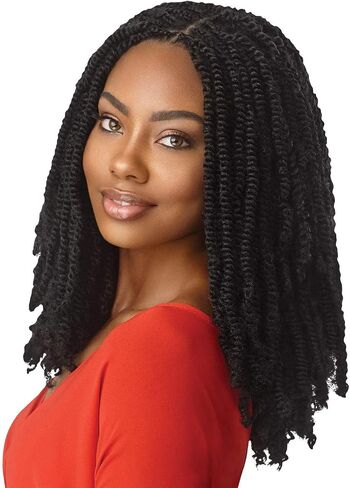 Outre Crochet Braids X-Pression Twisted Up 3X Springy Afro Twist 16" (5-Pack, 2) in Saudi Arabia