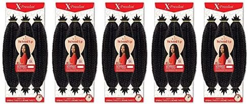 Outre Crochet Braids X-Pression Twisted Up 3X Springy Afro Twist 16" (5-Pack, 2) in Saudi Arabia