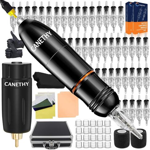 Canethy Wireless Machine Kit Pen Kits with Fake Skins for Artists in Saudi Arabia