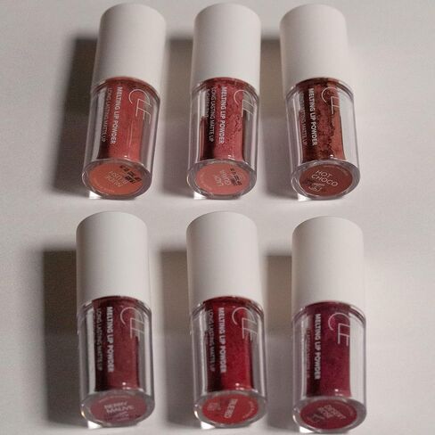Cle Cosmetics Lip Powder, Beauty and Makeup Essential that Turns Powder to Tint when Applied as Lip Stain, Lip Tint or on Cheeks and Eyes, Long-lasting, Matte Finish - Desert Rose, 0.07 oz in Kuwait