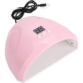 مصباح اظافر صغير 36 واط بالاشعة فوق البنفسجية، مصباح محمول 12 مصباح LED لمعالجة الاظافر مع شاشة LED، ادوات فن الاظافر مع اعداد مؤقت 30/60/90 ثانية للمانيكير والجل وطلاء الاظافر والقدمين in Kuwait