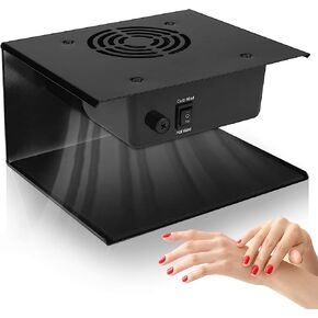 GGAIFbp Nail Dryer Fan for Regular Polish 110V 300W Professional Nail Polish Drying Fan Blower with Hot and Cool Air for Hands Feet,Salon Nail Air Fan for Manicure Salon,Home Use in Saudi Arabia