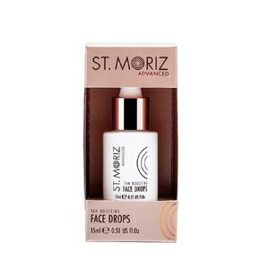 St. Moriz Advanced Self Tanning Drops for Face, Tan Boosting Face Drops (0.51 Fl Oz) - Self Tanner Bronzing Drops for Face - Face Tanning Drops to Add to Moisturizer