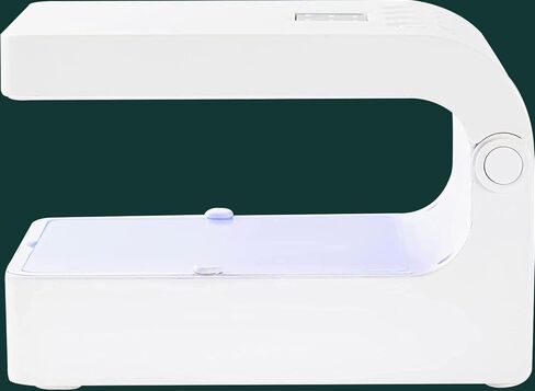 مصباح SANAAA UV LED بقدرة 48 وات لصنع فن الأظافر من الراتنج بالأشعة فوق البنفسجية، مصباح LED للأشعة فوق البنفسجية على الوجهين (أبيض) in Kuwait