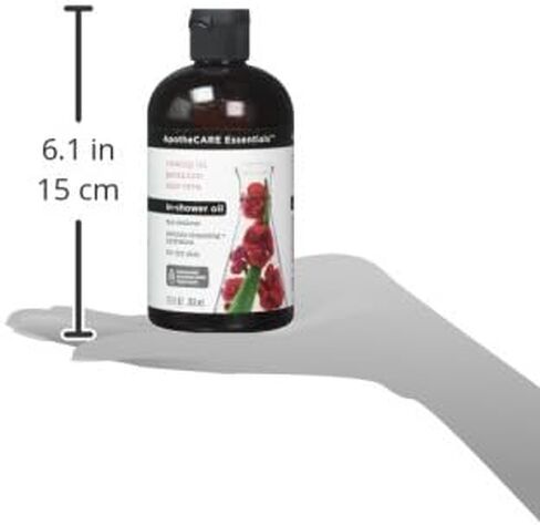 ApotheCARE Essentials The Restorer In-Shower Oil, Rosehip Oil, Geranium, Aloe Vera, 12 oz in Saudi Arabia
