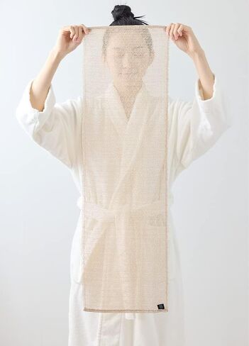 (3 Pack) Exfoliating Shower Towel - Soft Blue 100% Nylon Fabric Exfoliating Washcloth for All Skin Types - Made in Korea in Saudi Arabia