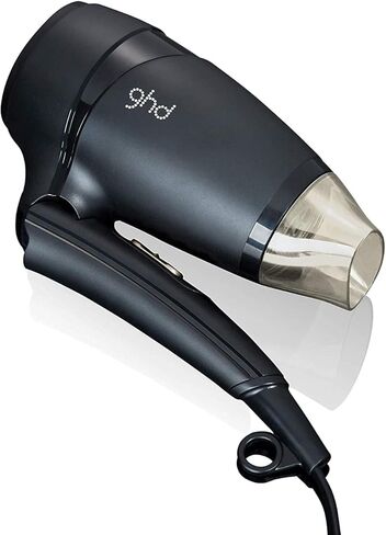 ghd Flight Travel Hair Dryer ― 1200W Suitcase Friendly, Lightweight, Powerful and Compact Blow Dryer for All Hair Types, Professional Portable Hair Volumizer for Anywhere in the World in Saudi Arabia