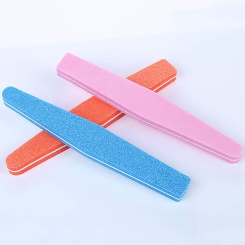 20 Pieces Nail Buffer Block Sponge Nail File Washable Double Sided 100/180 Sanding Block Buffing Files in Saudi Arabia