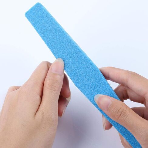 20 Pieces Nail Buffer Block Sponge Nail File Washable Double Sided 100/180 Sanding Block Buffing Files in Saudi Arabia