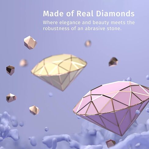 Diamancel Luxury Diamond Nail File – #1 Fine Grit Finishing File for Fingernails in Saudi Arabia