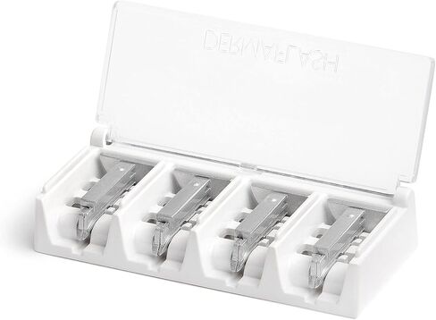 DERMAFLASH MINI Precision Edges Facial Hair Remover Replenishment Set, 8-Count Refill (Compatible with DERMAFLASH MINI Dermaplaning Tool only) in Kuwait