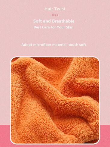 Hair Drying Towel for Kids Girls, Cute Cartoon Absorbent Quick Drying Bath Wrap Set for Bathing, Spa, Swimming Pool, Soft Microfiber Cap for Curly Long & Wet Hair, Blue in Saudi Arabia
