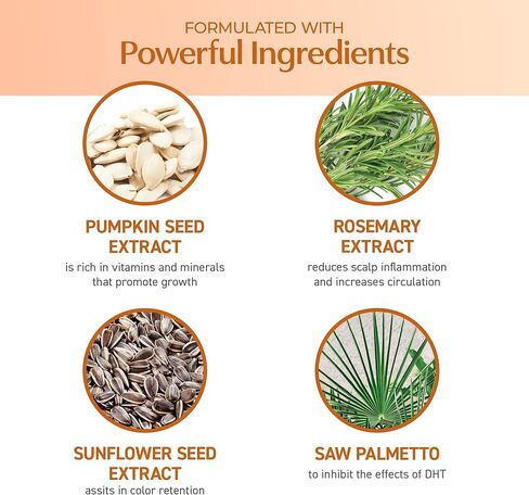 BosRevive شامبو وبلسم ومجموعة لإعادة نمو الشعر، شعر رقيق بشكل ملحوظ، تركيبة سماكة الشعر، لون آمن، مجموعة للمبتدئين وأحجام متعددة in Kuwait