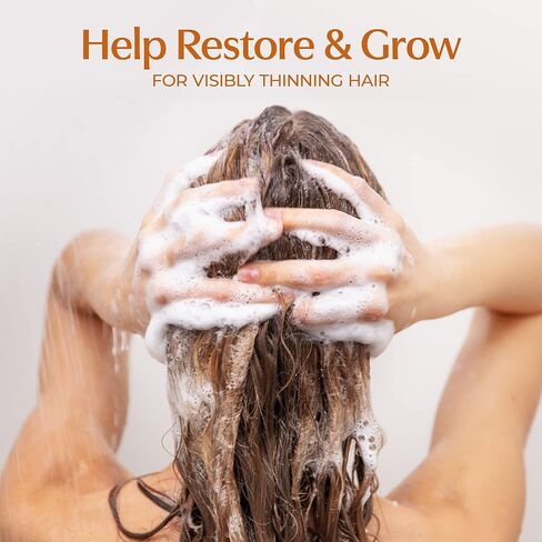 BosRevive شامبو وبلسم ومجموعة لإعادة نمو الشعر، شعر رقيق بشكل ملحوظ، تركيبة سماكة الشعر، لون آمن، مجموعة للمبتدئين وأحجام متعددة in Kuwait