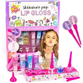 Just My Style Layered Lip Balm by Horizon Group USA, DIY 5 Shimmering Lip Balms, Mix Fruity Flavors To Make Your Own Unique Lip Balm. Strawberry, Tropical Fruit & Very Berry