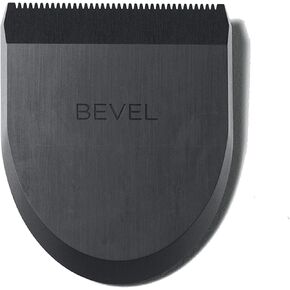 Bevel Square Trimmer Blade Attachment - Compatible with Bevel Trimmer Only, Beard Trimmer for Men, Mustache Trimmer, Cordless Face, Neck and Body Hair Trimmer Attachment Head - Black, 1 Count