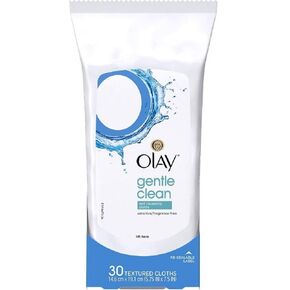 OLAY Wet Cleansing Cloths Gentle Clean, Sensitive/Fragrance-Free 30 Ea in Kuwait