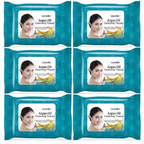 Epielle Aloe Vera Makeup Remover Cleansing Wipes | 60 Count, 2-Pack | Gentle Towelettes for All Skin Types | Ideal for Beauty Gifts, Spa Days & Gift Sets | Korean Skincare in Kuwait
