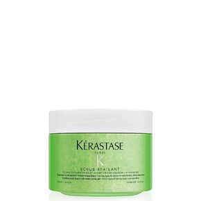 Kerastase Fusio Soothing Scalp Scrub | Cleansing Gel Cream Conditioning Treatment | For All Hair Types & Sensitive Scalp | With Jojoba & Vitamin B5 | Scrub Apaisant | 8.5 Fl Oz in Kuwait