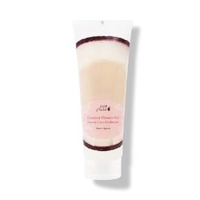 100% PURE Coconut Lime Shower Gel Natural Foaming & Hydrating Body Wash - Deeply Moisturizing Gentle Soap Cleanser for All Skin Types, Even Sensitive - Gluten-Free - 16 Fl Oz