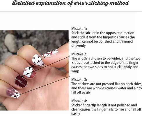 شرائط جل للاظافر، 34 قطعة من ملصقات فن طلاء الاظافر، شرائط اظافر لامعة سهلة التركيب والازالة، تتضمن مبرد اظافر (QS71) in Kuwait