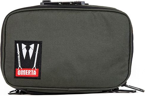 Dime Bags Smell-proof Goodfella with Lock | Carbon Filter Locking Padded Pod | TSA-Approved Combination Lock (7 inch, Black) in Kuwait