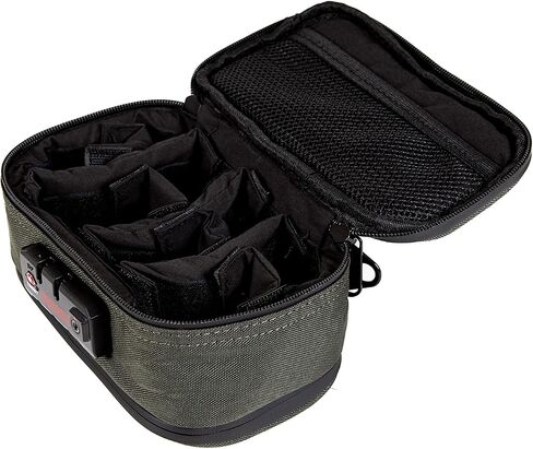 Dime Bags Smell-proof Goodfella with Lock | Carbon Filter Locking Padded Pod | TSA-Approved Combination Lock (7 inch, Black) in Kuwait